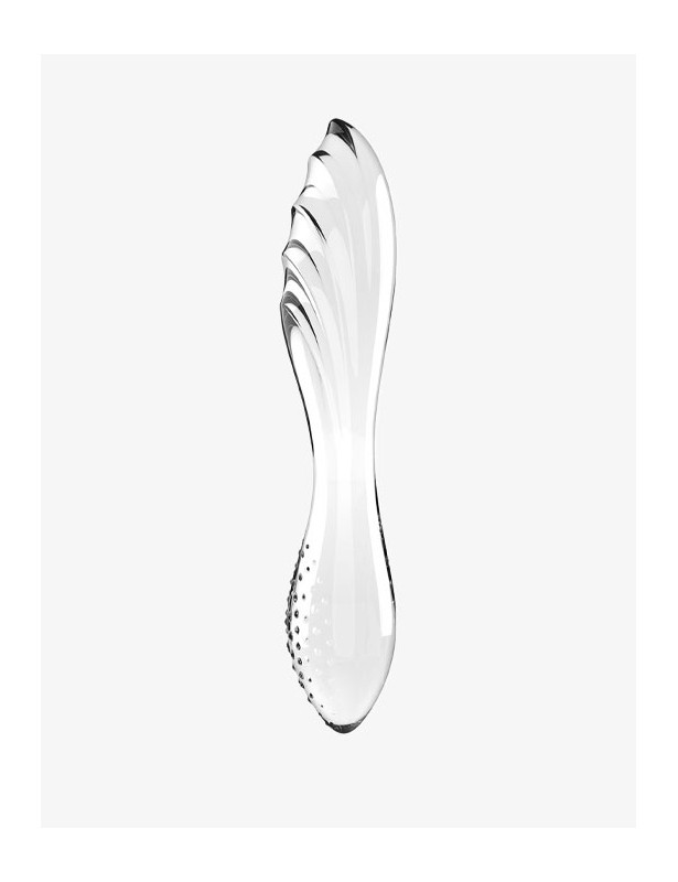Gode en verre 18 cm Satisfyer pour homme ou femme