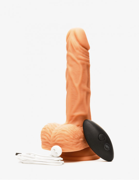 Gode homme realiste rechargement cable usb et télécommande