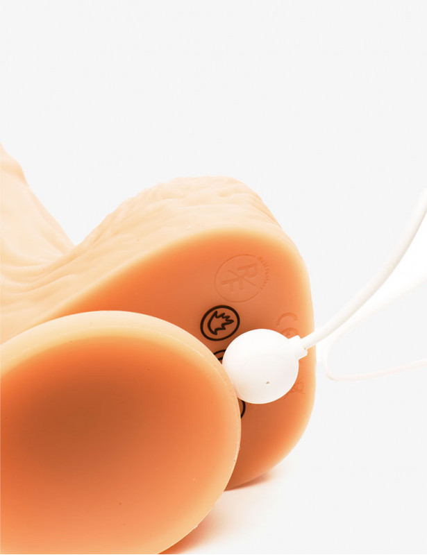 Gode homme realiste vibrant rechargement cable usb