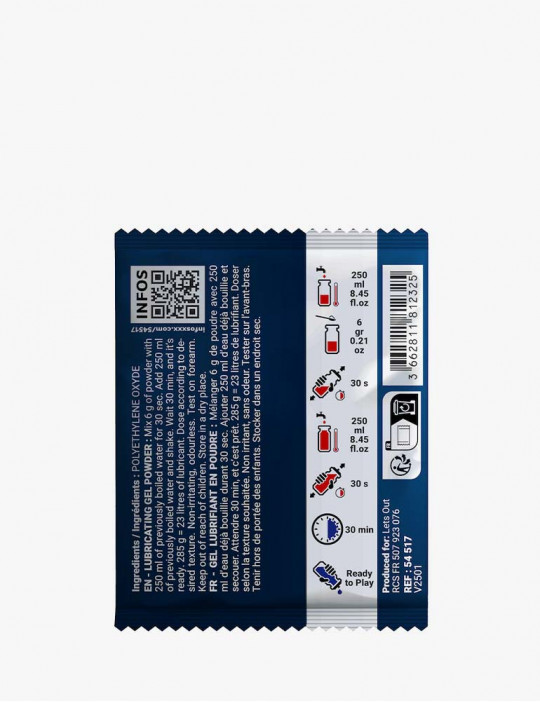 Sachet de Lubrifiant en Poudre - Fuck & Fist - 6g