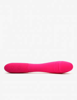 Vibromasseur point G en silicone fuchsia - Goodies Sweety