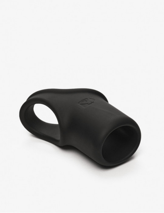 Anneau pénien + testicule en silicone doux - Brutus Shaft Hugger