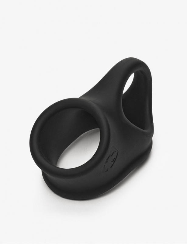 Cockring pour pénis et testicules en silicone doux