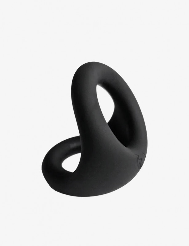 Cockring pénis + testicule en silicone doux
