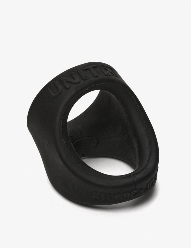Anneau pénien noir ergonomique UNIT-X Night Edition - Oxballs