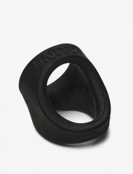 Anneau pénien noir ergonomique UNIT-X Night Edition - Oxballs
