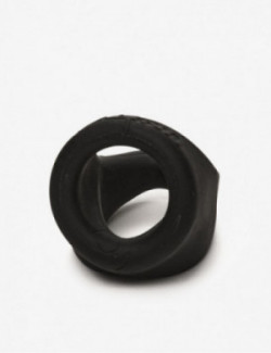 Anneau pénien noir ergonomique UNIT-X Night Edition - Oxballs