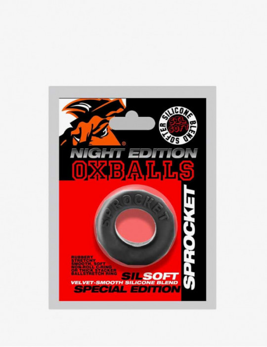 Packaging du cockring SPROCKET night edition