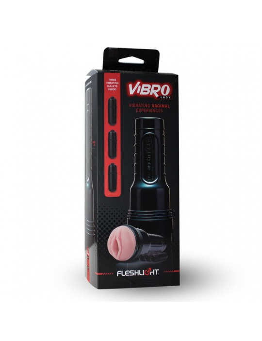 Vaginette réaliste et vibrante 25,5 cm - Fleshlight Vibro