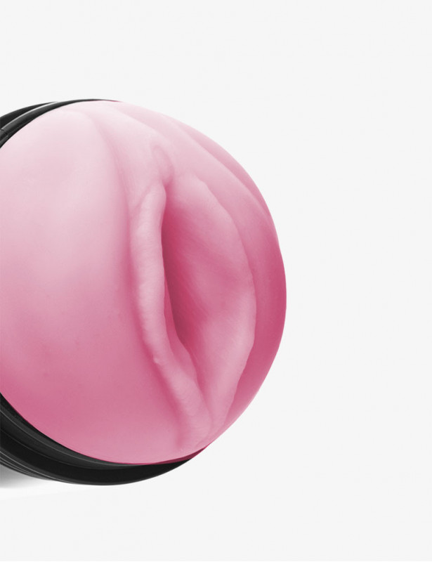 Vaginette réaliste avec entrée en forme de vagin rose