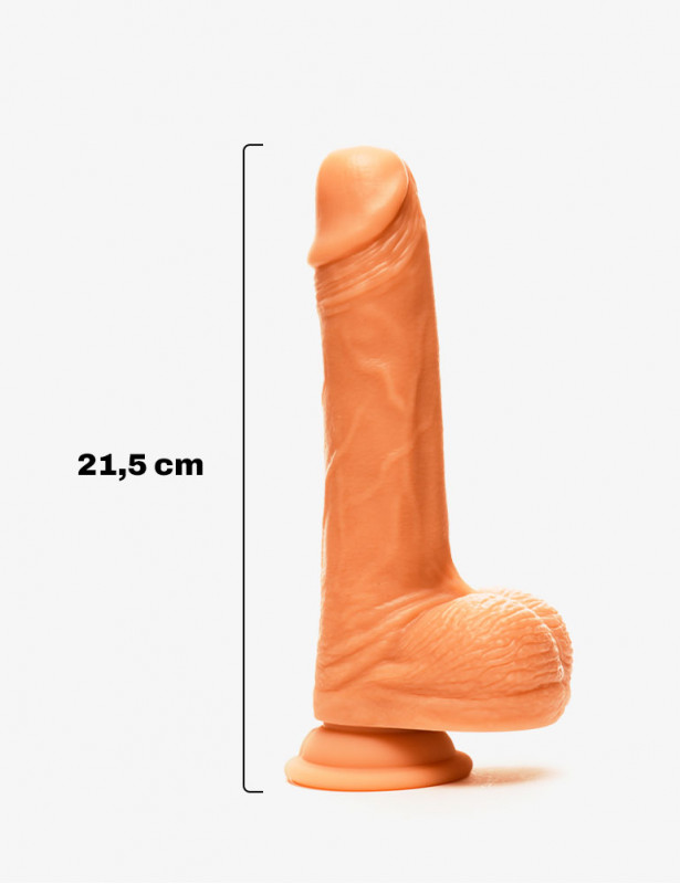 Gode 21 cm vibrant et chauffant