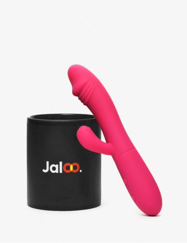 Vibromasseur rabbit double stimulation 18,5 cm - Goodies Candy