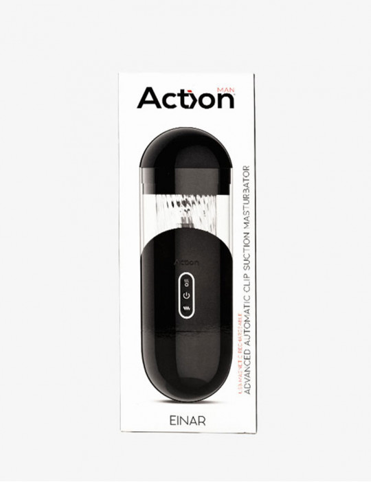 Masturbateur automatique Einar Succion et Vibrations - ACTION