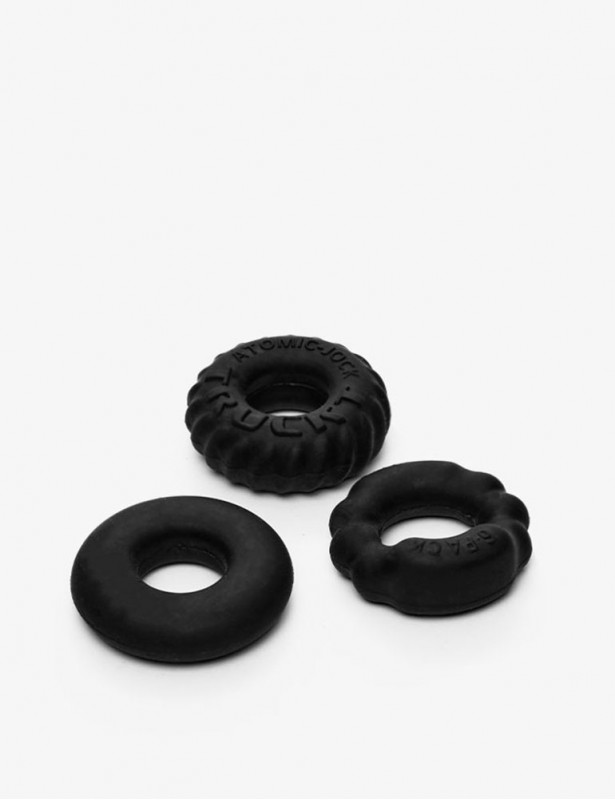 Pack 3 cockring BONEMAKER Night Edition - Oxballs