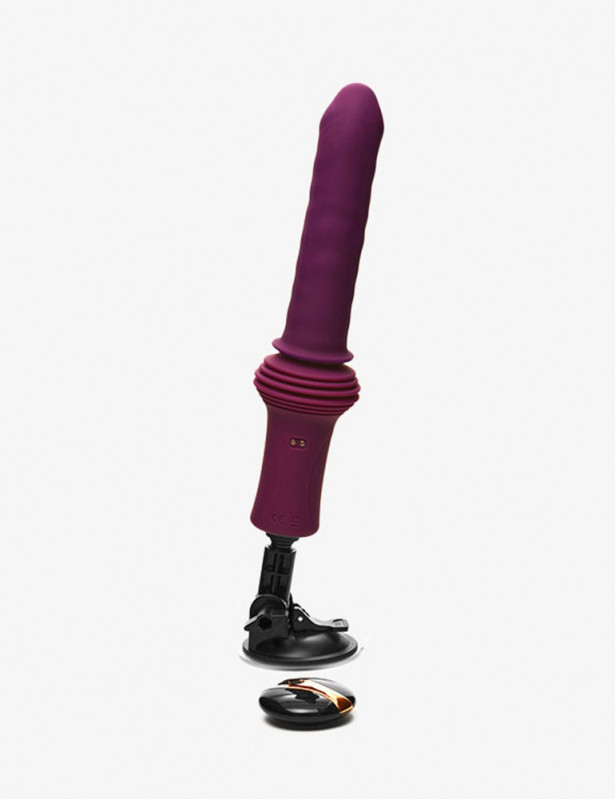 Vibromasseur chauffante ACTION Roxer Heating - telecommande