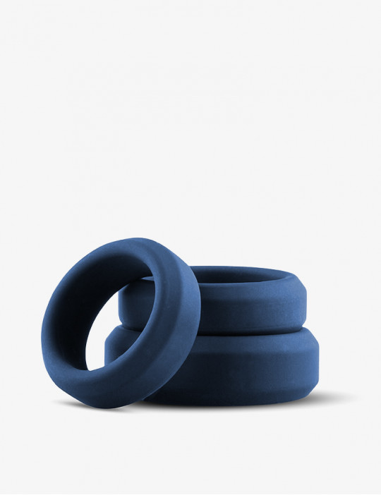 Pack de cockrings en silicone Boners