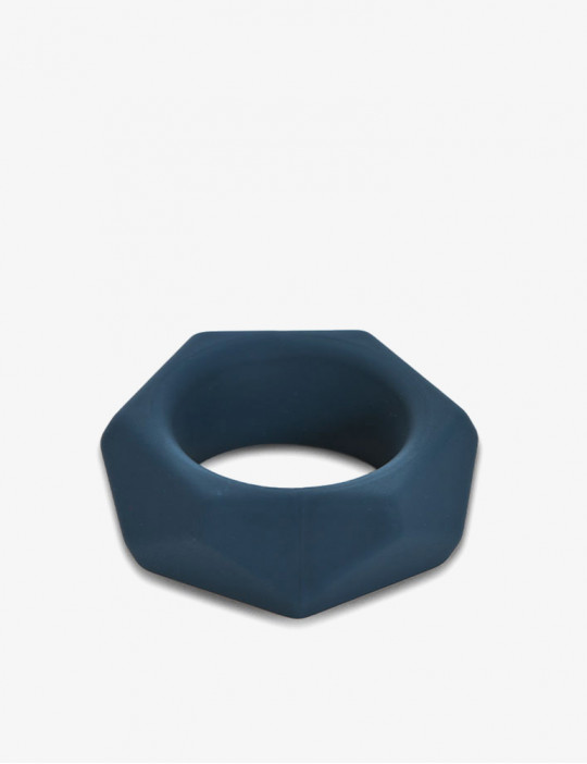 Cockring en Silicone Boners - Forme de diamant - Gris
