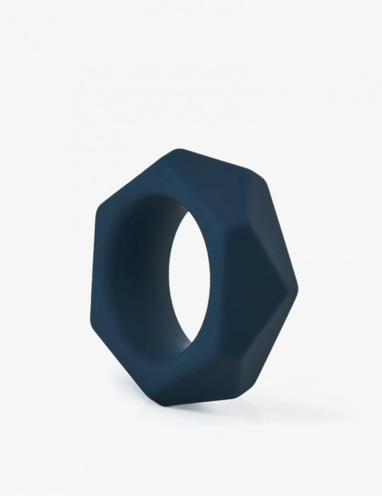 Cockring en Silicone Boners - Forme de diamant - Gris