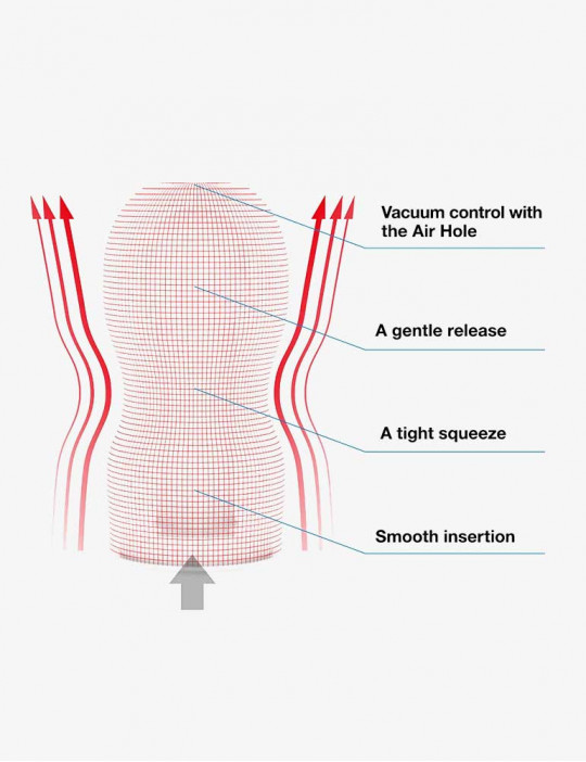 Masturbateur Tenga - Original vacuum cup