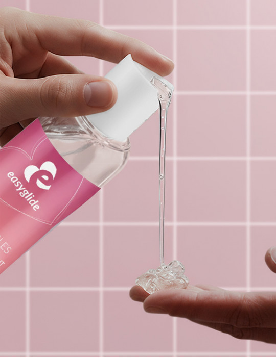 Lubrifiant Rosé avec bulles Easyglide - 150 ml