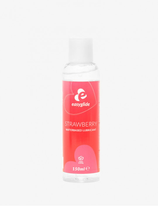 Lubrifiant à base d'eau à la fraise 150 ml - Easyglide
