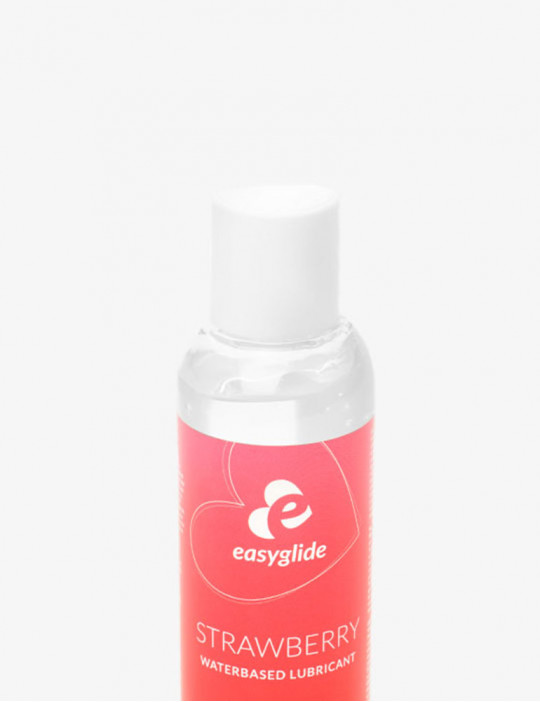 Lubrifiant à base d'eau à la fraise 150 ml - Easyglide