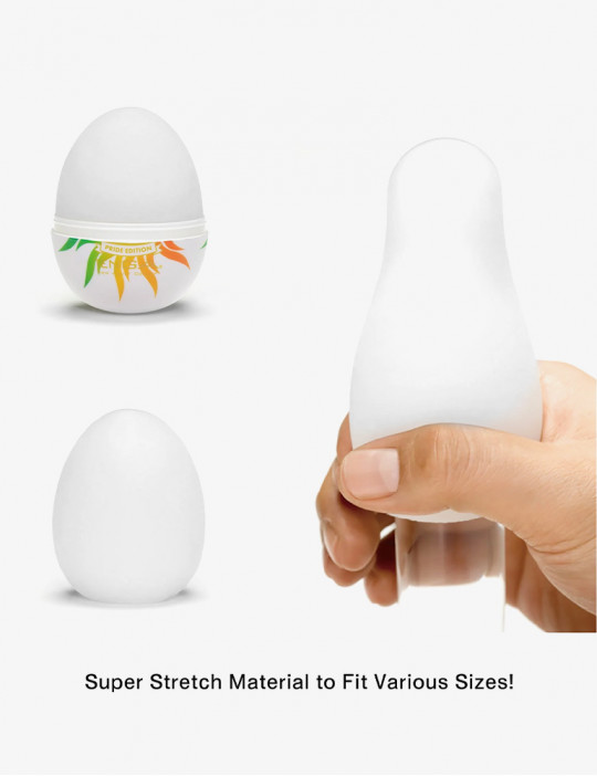Egg Masturbateur Tenga - Shiny Pride Edition