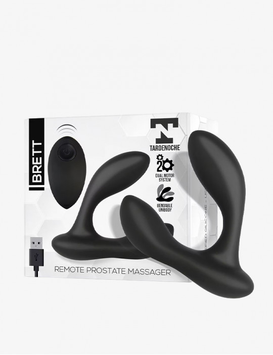 Stimulateur de prostate vibrant Brett - Tardenoche