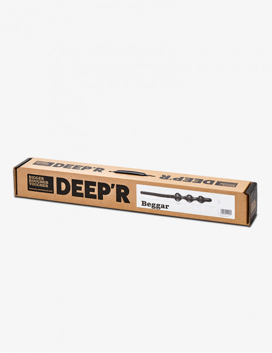 Gode XL Deep’r - Beggar - 70 cm - Noir