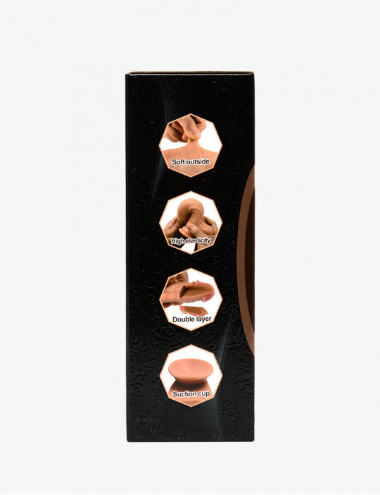 Gode réaliste Crowley - Shequ - 18 cm