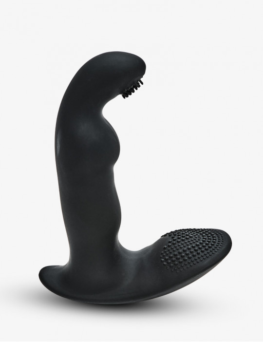 Stimulateur de prostate - Dynamic Duke Ribbed - Noir