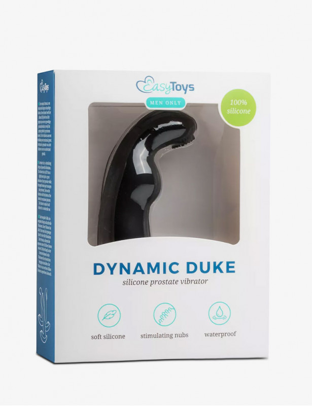 EasyToys Men Only Stimulateur de prostate - Dynamic Duke Ribbed - Noir