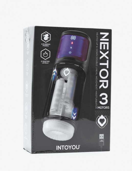 Masturbateur automatique vibrant et chauffant NEXTOR - Intoyou