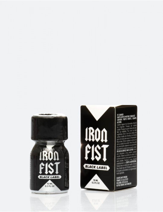 Poppers Iron Fist Black Label Mini - 10 ml