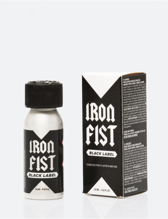 Poppers Iron Fist Black Label - 24 ml