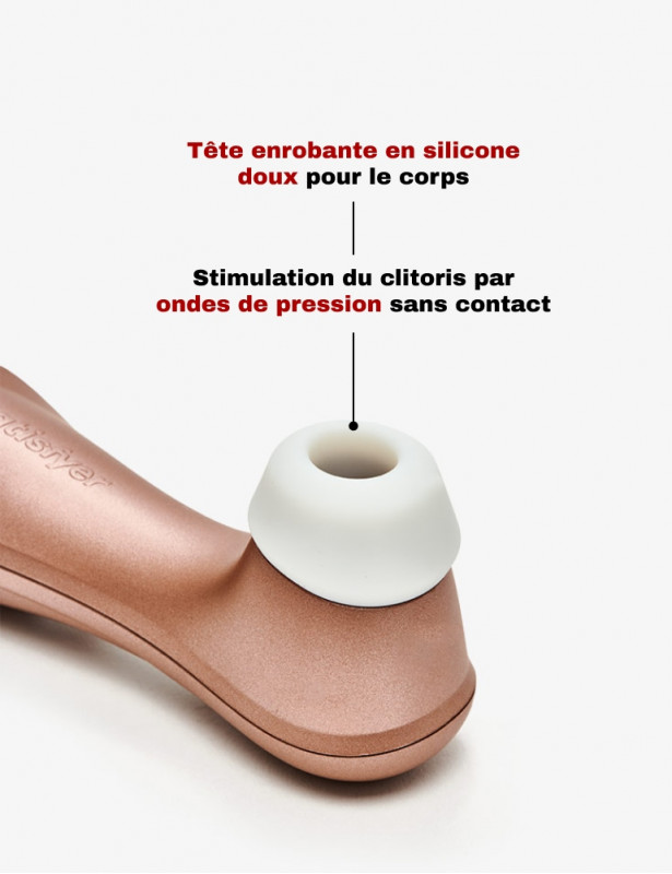 Embout qui expluse l'air du Satisfyer Pro 2 Vibromasseur