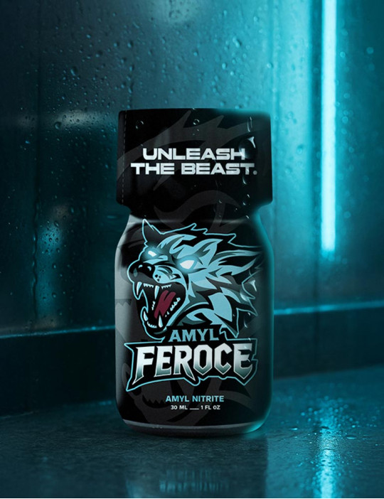 Poppers Feroce 30 ml - vue de face