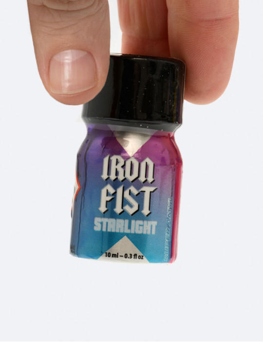 Poppers petit flacon aluminium iron fist