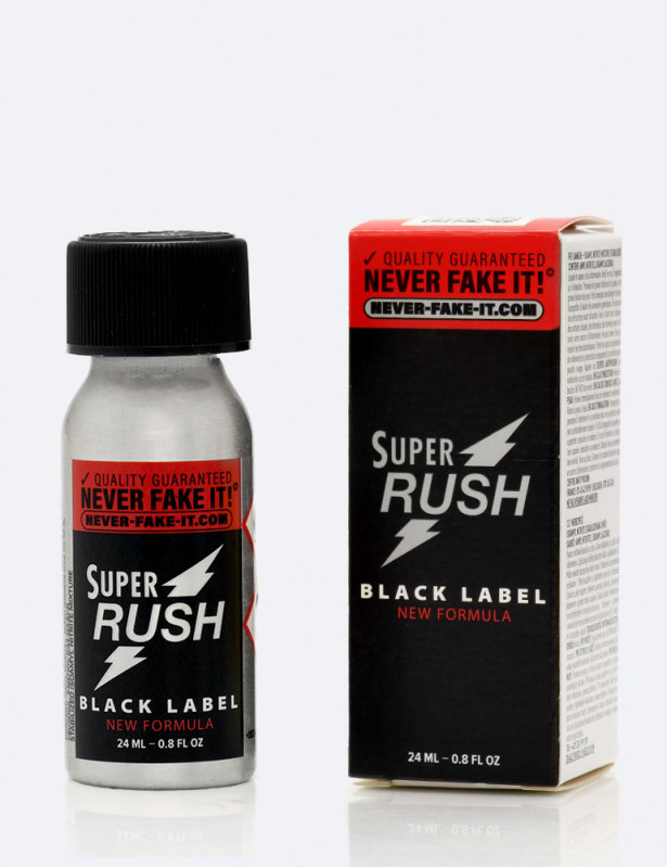 Poppers Super Rush Black Label 24 ml