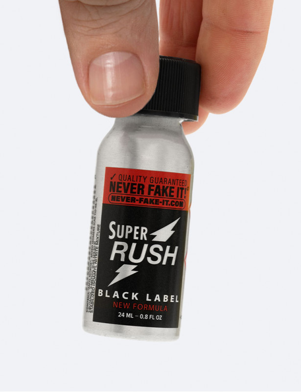 Poppers super Rush flacon aluminium incassable