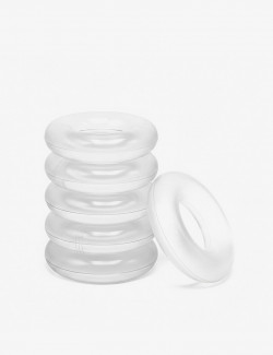 Pack 6 ballstretchers Ring Master transparent - Boners