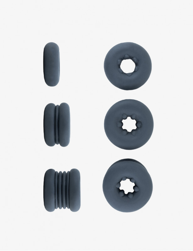 Pack de 3 cockrings Buffer Rings - Boners