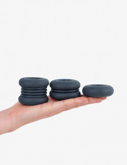 Pack de 3 cockrings Buffer Rings - Boners
