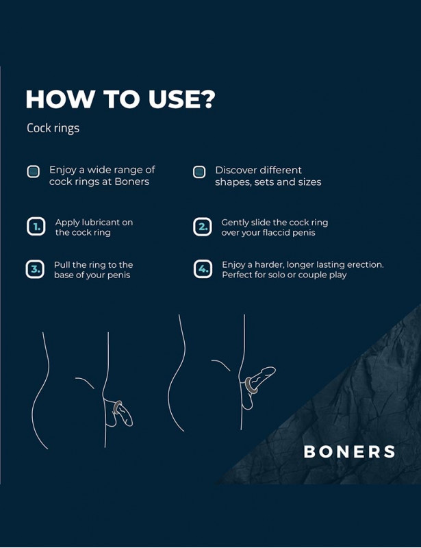 conseil d'utilisation du cockring en silicone ultra extensible bleu