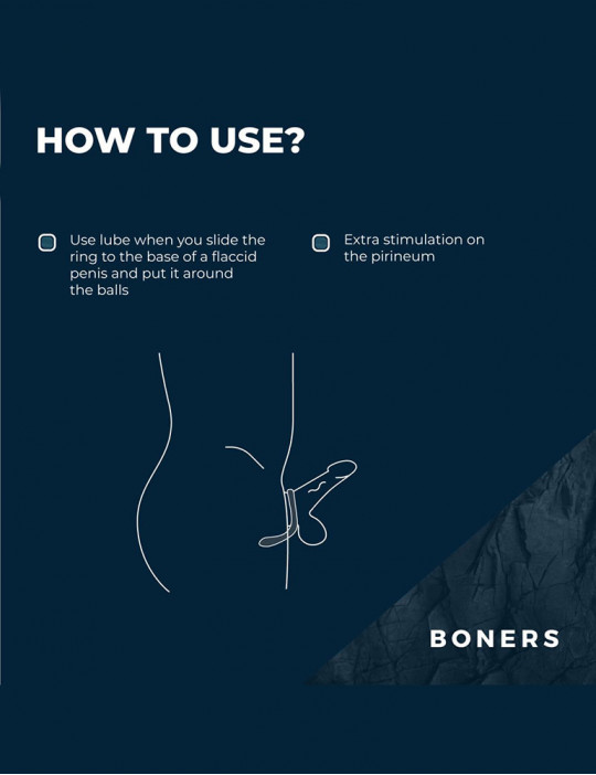 comment utiliser le cockring silicone bleu avec stimulation testiculaire - Boners