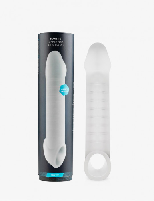 Gaine à pénis extensible transparente - Boners