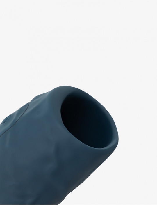 Zoom sur la gaine vibrante - Bleu