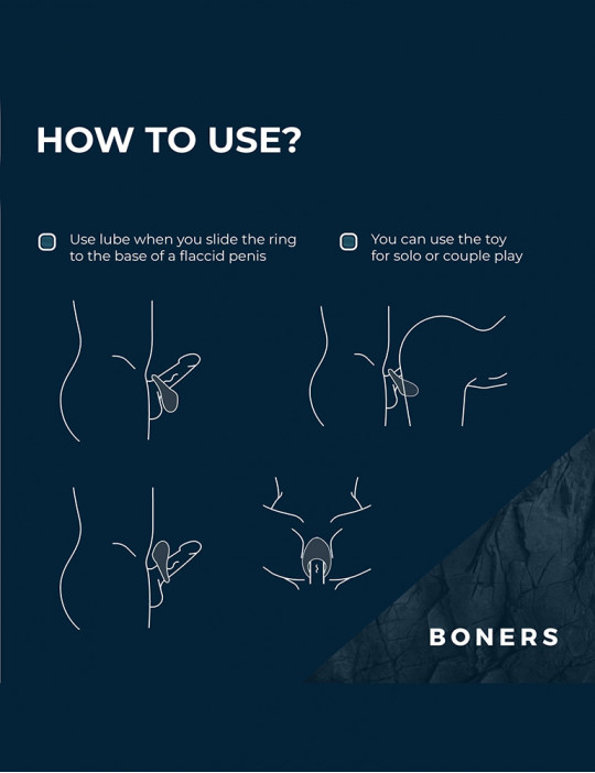 comment utiliser le cockring boners