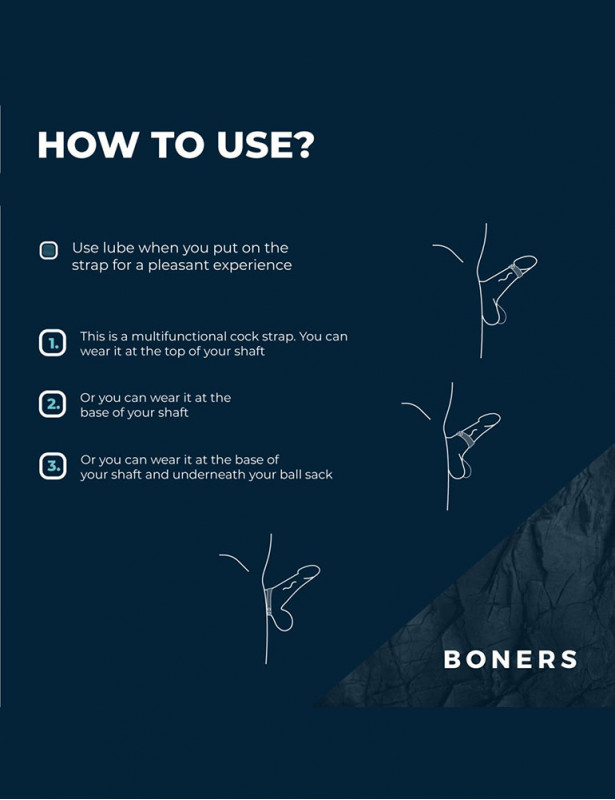 Comment utiliser le cockring boners