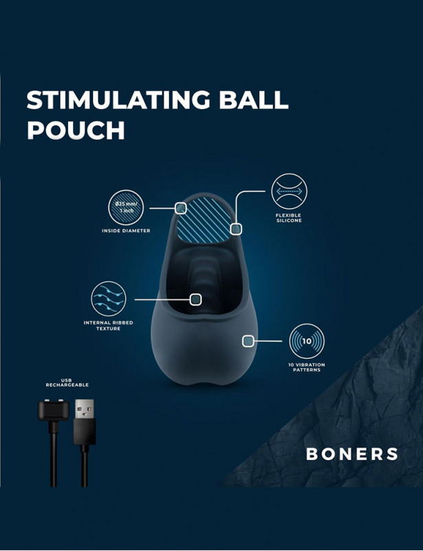 Caractéristiques du stimulateur scrotal vibrant - Boners